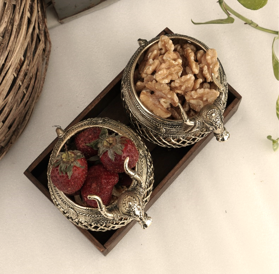 Bull Dry Fruit Bowls Set