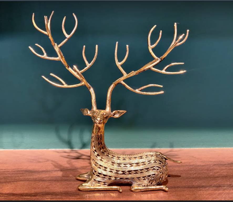 Sitting Reindeer